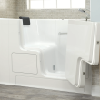 Gelcoat Premium Series 32 x 52 -Inch Walk-in Tub With Soaker System - Right-Hand Drain With Faucet, 3252OD.109.SRW-PC