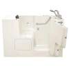 Gelcoat Premium Series 32 x 52 -Inch Walk-in Tub With Whirlpool System - Right-Hand Drain With Faucet, 3252OD.109.WRL-PC