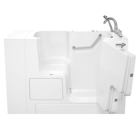 Gelcoat Value Series 32 x 52 -Inch Walk-in Tub With Soaker System - Right-Hand Drain With Faucet, 3252OD.709.SRW-PC