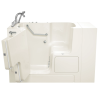Gelcoat Value Series 32 x 52 -Inch Walk-in Tub With Whirlpool System - Left-Hand Drain With Faucet, 3252OD.709.WLL-PC