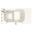 Gelcoat Value Series 32 x 52 -Inch Walk-in Tub With Whirlpool System - Left-Hand Drain With Faucet, 3252OD.709.WLL-PC