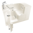 Gelcoat Value Series 32 x 52 -Inch Walk-in Tub With Whirlpool System - Left-Hand Drain With Faucet, 3252OD.709.WLL-PC