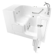 Gelcoat Value Series 32 x 52 -Inch Walk-in Tub With Whirlpool System - Right-Hand Drain With Faucet, 3252OD.709.WRW-PC
