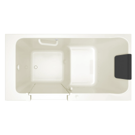Acrylic Luxury Series 32 x 60 -Inch Walk-in Tub With Air Spa System - Left-Hand Drain, 3260.215.ALL