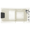Acrylic Luxury Series 32 x 60 -Inch Walk-in Tub With Soaker System - Right-Hand Drain With Faucet, 3260.219.SRL