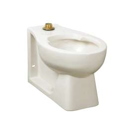 Huron(R) Floor-Mount, Back Outlet EverClean(R) Bowl Less Seat, Top Spud, 3312001.020