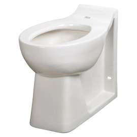 Huron(R) Floor-Mount, Back Outlet EverClean(R) Bowl With Integral Seat, Back Spud, 3341001.020