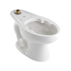 Madera 1.1 - 1.6 gpf (4.2 - 6.0 Lpf) 15" Height Top Spud Elongated EverClean(R) Bowl With Bedpan Lugs, 3452001.020