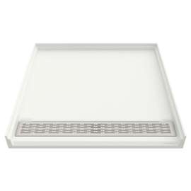 Townsend 38 x 38-Inch Single Threshold ADA Shower Base With Center Drain, 3838AM-FCOL.218