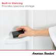 Princeton(R) PRO 60 x 32 x 60-inch Direct to Stud Subway Tile Bathtub Wall Set, 3962BWT60.020
