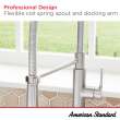 Studio(R) S Semi-Pro Pull-Down Dual Spray Kitchen Faucet With Spring Spout, 4803350.075
