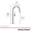 Studio(R) S Pull-Down Bar Faucet 1.5 gpm/5.7 L/min, 4803410.243