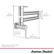 Studio(R) S Wall-Mount Pot Filler Kitchen Faucet, 4803900.002