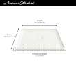 Townsend 48 x 36-Inch Single Threshold Shower Bases With Center Drain, 4836SM-COL.218