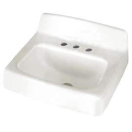 Regalyn(R) Cast Iron Wall-Hung Sink With 8-Inch Widespread, 4869008.020
