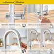 Beale(R) Single-Handle Pull-Down Dual Spray Kitchen Faucet 1.5 gpm/5.7 L/min, 4931300.002