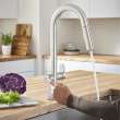 Beale MeasureFill 2-Handle Pull-Down Dual Spray Kitchen Faucet 1.5 gpm/5.7 L/min With MeasureFill Dial, 4931360.075