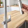 Beale MeasureFill 2-Handle Pull-Down Dual Spray Kitchen Faucet 1.5 gpm/5.7 L/min With MeasureFill Dial, 4931360.075