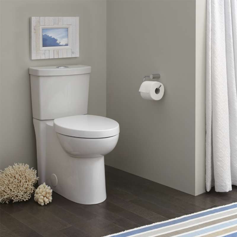 American Standard Studio 2 Piece Round Toilet With Dual Flush American Standard Studio 2 Piece Round Toilet With Dual Flush And 12 In Rough