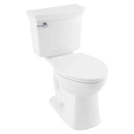 Contemporary Slow-Close & Easy Lift-Off Elongated Toilet Seat for VorMax(R) CleanCurve(R) Style Rims, 5055A65C.020