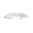 Commercial Heavy Duty Open Front Elongated Toilet Seat, 5901100.020