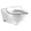 Commercial Heavy Duty Open Front Elongated Toilet Seat, 5901100.020