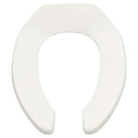 Commercial Heavy Duty Open Front Elongated Toilet Seat With EverClean(R) Surface, 5901110T.020