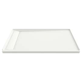 Townsend 60 x 32-Inch Single Threshold Shower Base With Left-Hand Outlet, 6032SM-LHOL.218