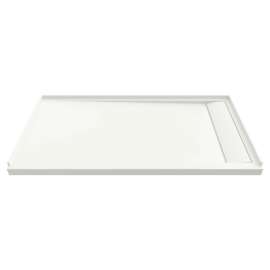 Townsend 60 x 32-Inch Single Threshold Shower Base With Right-Hand Outlet, 6032SM-RHOL.218