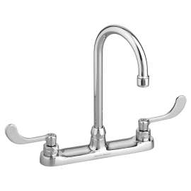 Monterrey(R) Top Mount Kitchen Faucet With Gooseneck Spout and Wrist Blade Handles 1.5 gpm/5.7 L/min, 6405170.002