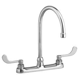 Monterrey(R) Top Mount Kitchen Faucet With Gooseneck Spout and Wrist Blade Handles 1.5 gpm/5.7 L/min, 6409170.002
