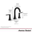 Delsea 8 in. Widespread Bath Faucet, 7013801.243