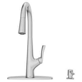Copley(R) Pull-Down Kitchen Faucet With Soap Dispenser, 7032300.075