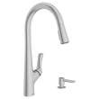 Copley(R) Pull-Down Kitchen Faucet With Soap Dispenser, 7032300.075
