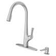 Copley(R) Pull-Down Kitchen Faucet With Soap Dispenser, 7032300.075