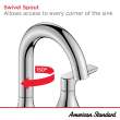 Aspirations 8-Inch Widespread 2-Handle Bathroom Faucet 1.2 gpm/4.5 L/min With Lever Handles, 7061801.002