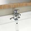 Colony(R) PRO 4-Inch Centerset Single-Handle Bathroom Faucet 1.2 gpm/4.5 L/min With Grid Drain and Lever Handle, 7075006.002
