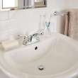 Colony(R) PRO 4-Inch Centerset 2-Handle Bathroom Faucet 1.2 gpm/4.5 Lpm Less Drain, With Lever Handles, 7075205.002