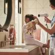 Studio(R) S Widespread Low Spout 2-Handle Bathroom Faucet 1.2 gpm/4.5 L/min With Lever Handles, 7105857.295