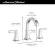 Townsend(R) 8-Inch Widespread 2-Handle Bathroom Faucet 1.2 gpm/4.5 L/min, 7353801.GN0