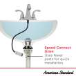 Reliant 3(R) 4-Inch Centerset Single-Handle Bathroom Faucet 1.2 gpm/4.5 L/min With Lever Handle, 7385000.295