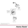 Chatfield(R) Tub and Shower Trim Kit with Valve, 7413508.295