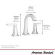 Belmeade Two-Handle 8-Inch Widespread Bathroom Faucet, 7426801.002