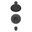 Corsham 1.8 gpm/6.8 L/min Tub and Shower Trim Kit With Water-Saving Showerhead, Double Ceramic Pressure Balance Cartridge With Lever Handle, 7428508.243