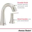 Corsham 8-Inch Widespread 2-Handle Bathroom Faucet 1.2 gpm/4.5 L/min with Lever Handle, 7428801.002