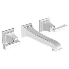 Town Square(R) S 2-Handle Wall Mount Faucet 1.2 gpm/4.5 L/min With Lever Handles, 7455451.002