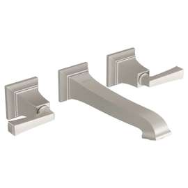 Town Square(R) S 2-Handle Wall Mount Faucet 1.2 gpm/4.5 L/min With Lever Handles, 7455451.295