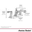 Town Square(R) S 8-Inch Widespread 2-Handle Bathroom Faucet 1.2 gpm/4.5 L/min With Lever Handles, 7455801.295