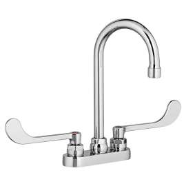 Monterrey(R) 4-Inch Centerset Gooseneck Faucet With 6-inch Wrist Blade Handles 1.5 gpm/5.7 Lpm, 7500160.002