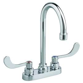 Monterrey(R) 4-Inch Centerset Gooseneck Faucet With Wrist Blade Handles 1.5 gpm/5.7 Lpm With Limited Swivel, 7545170.002